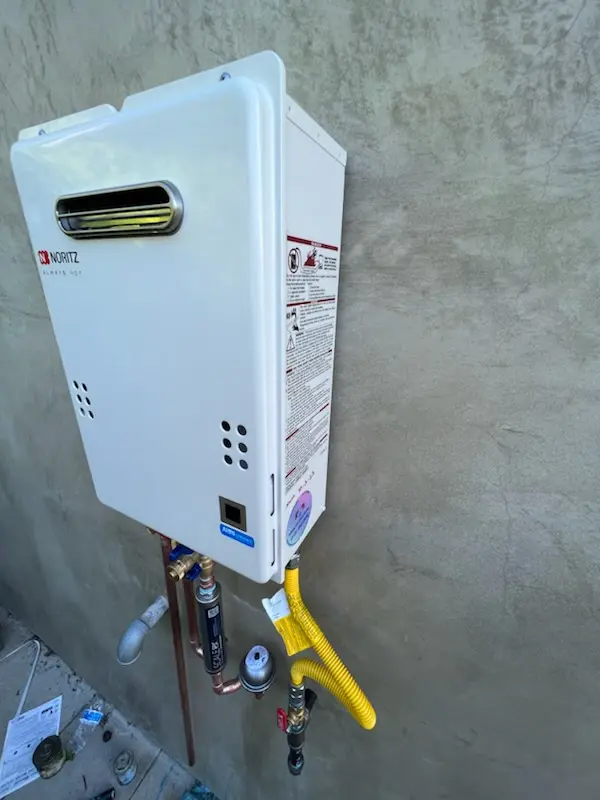 Tankless water heater installation for North Acton homes